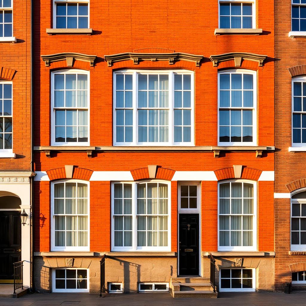 Georgian-style converted apartments in Birmingham's Jewellery Quarter
